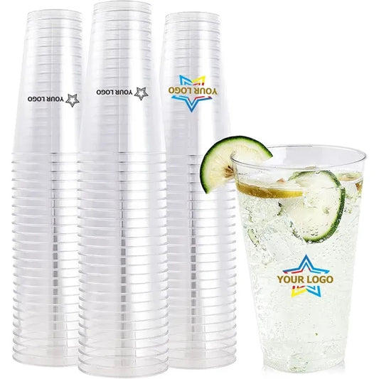 Disposable Clear Hard Plastic Party Cups