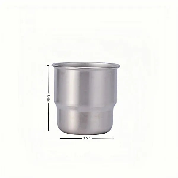 10OZ Stainless Steel Coffee Cup with Straw
