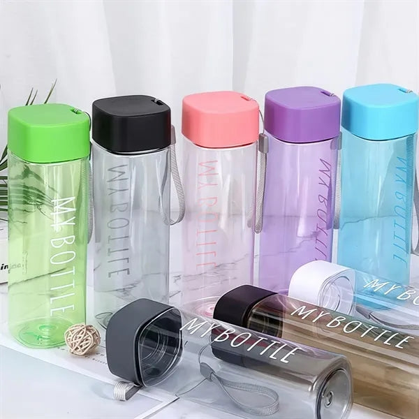 17oz Sports Plastic Square Water Cup