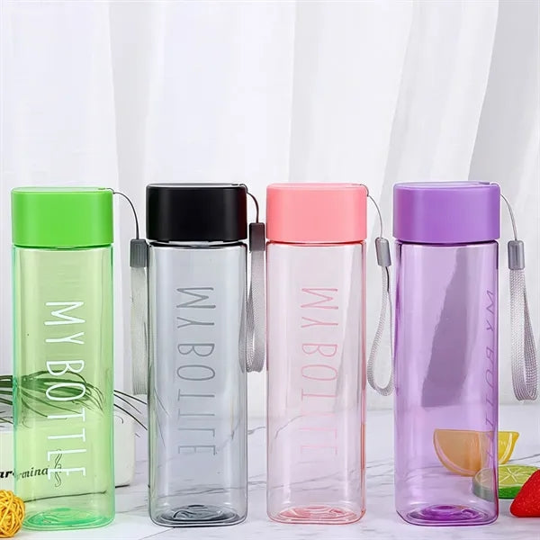 17oz Sports Plastic Square Water Cup