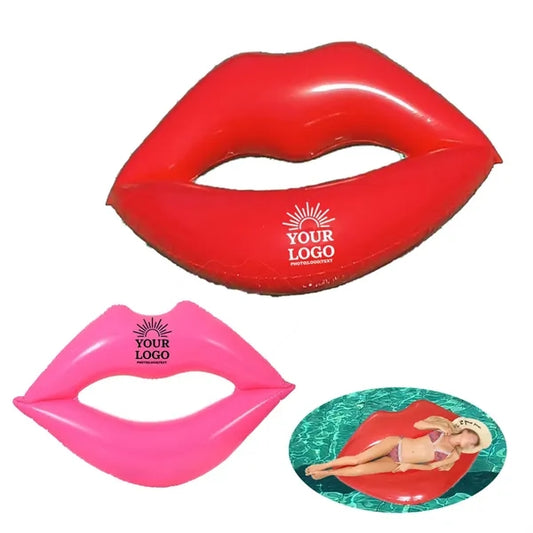 Giant Inflatable Red Lips Pool Float For Summer Party