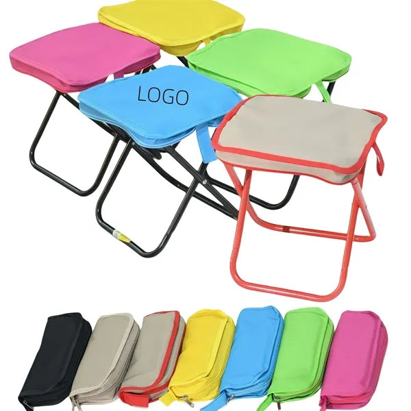 Portable Folding Stool with Carry Bag