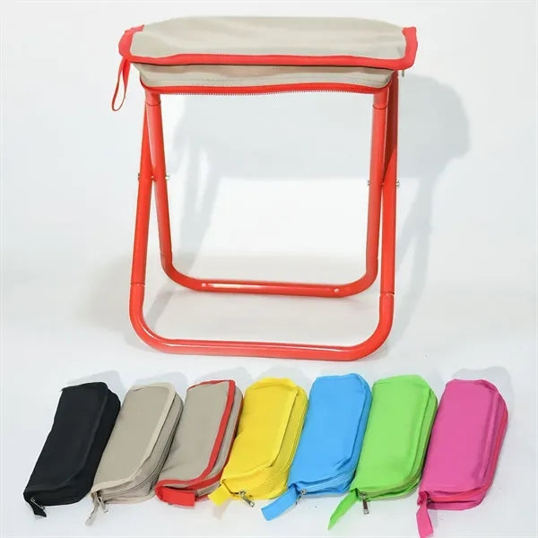 Portable Folding Stool with Carry Bag