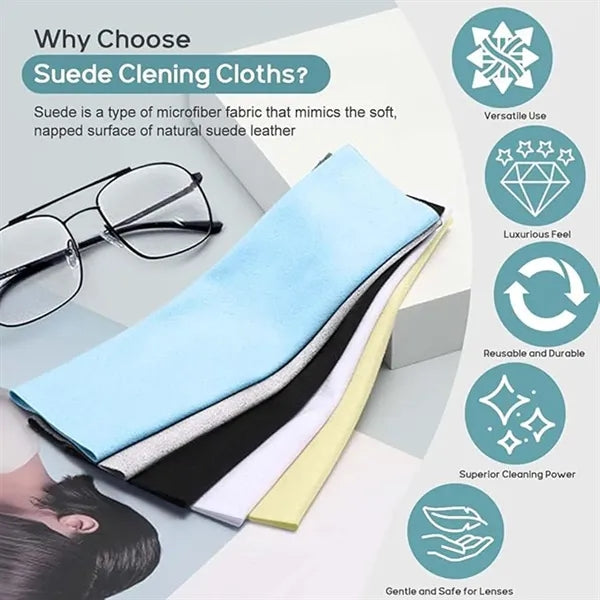 Suede Microfiber Cleaning Cloths