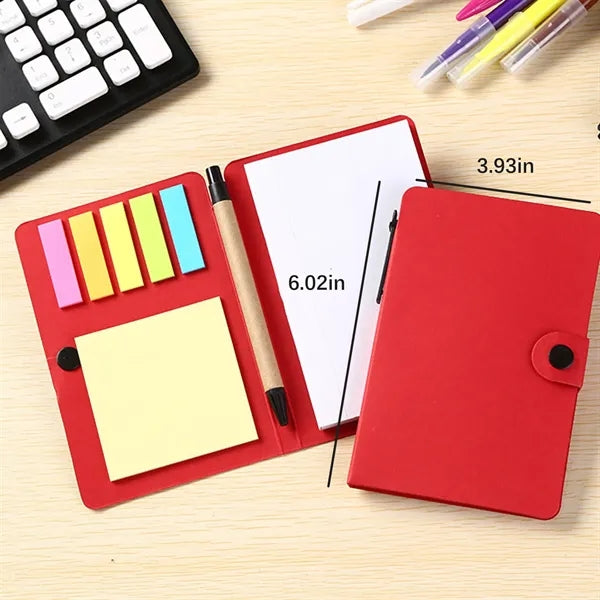 Transparent Sticky Notes Button-Memo Pad with Logo Printed