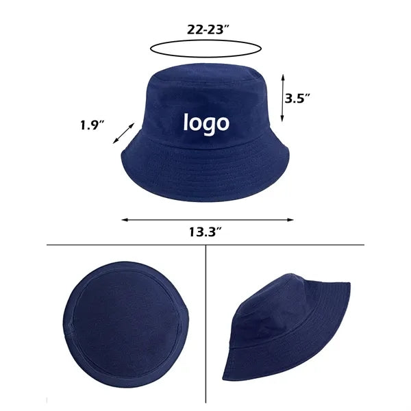 Pure Cotton Bucket Hat