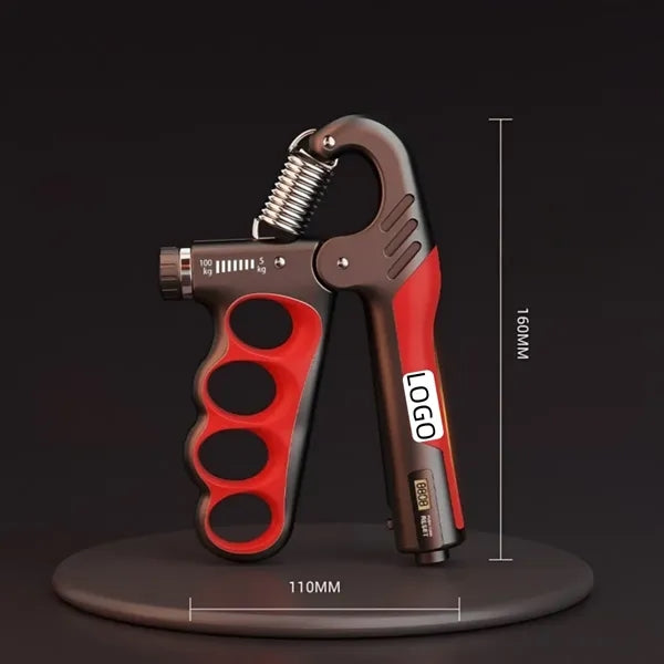 Adjustable Grip Strength Trainer With Counter