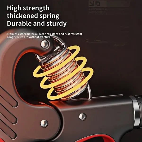 Adjustable Grip Strength Trainer With Counter