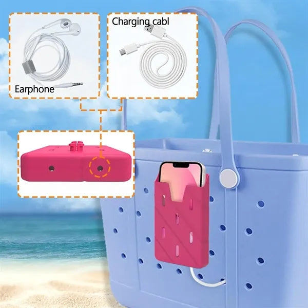Silicone Phone Holder for Bogg Bags