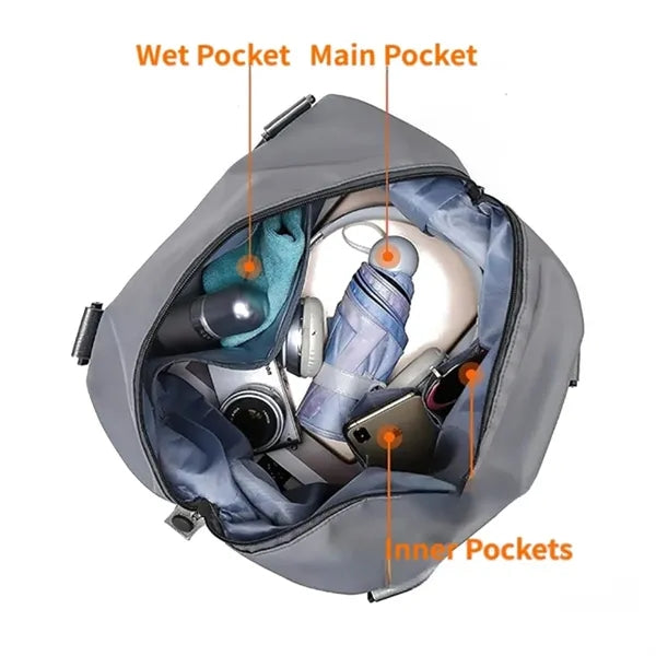 Fitness and Sports Outdoor Bag with Compartments