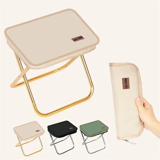 Foldable Camping Stool, Small Portable Chair
