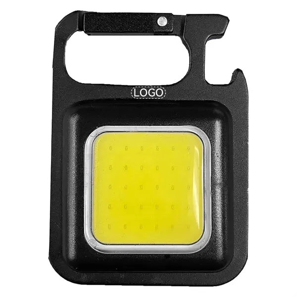 5W 2.4" Aluminum LED Flashlight Key Chain w/ Magnet