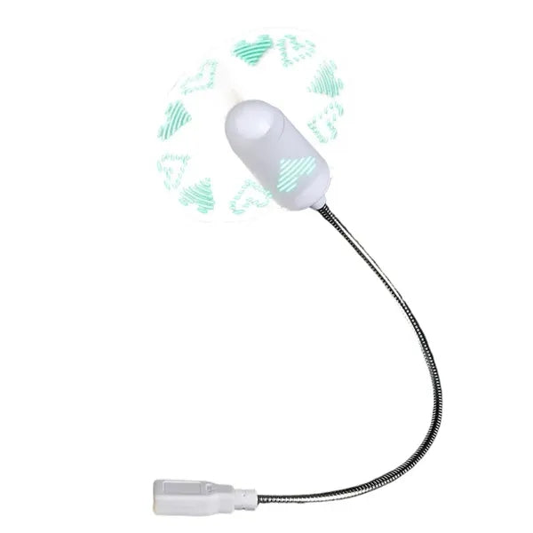 Led Custom Message Fan Usb Powered