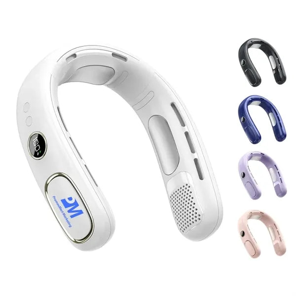 Luxurious Portable Bladeless Neck Fan Semiconductor Cooling