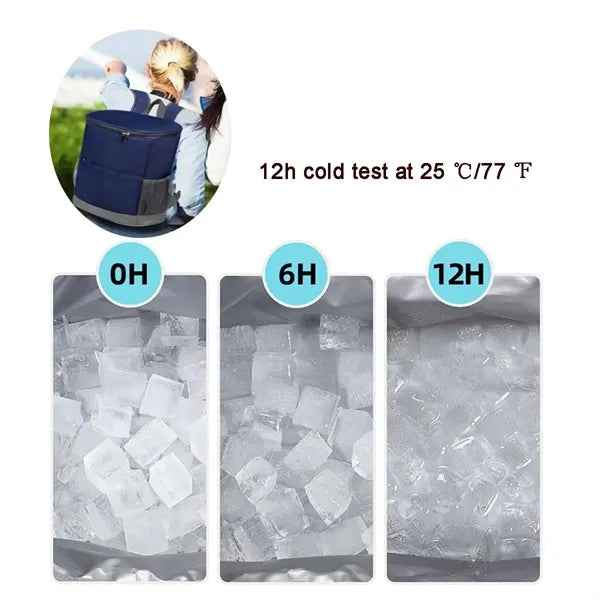 Outdoor Picnic Backpack Insulated Cooler Bag