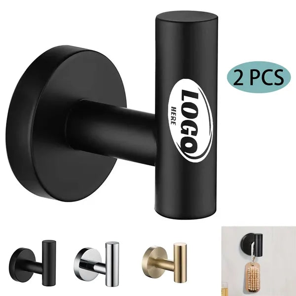 Stainless Steel Wall Hook 2 Pcs