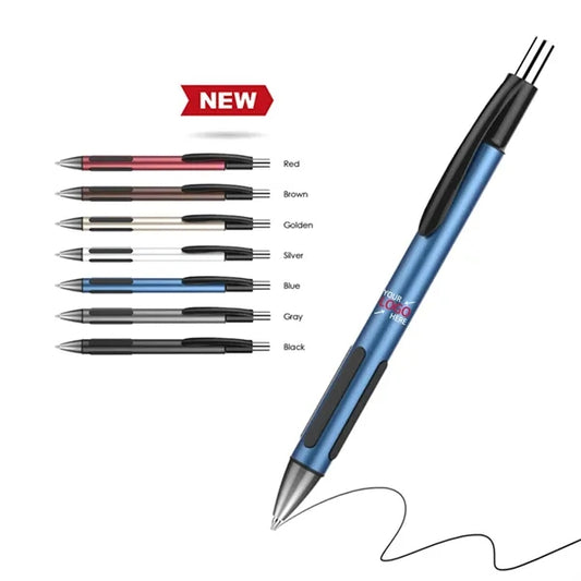 Push Button Metal Ballpoint Pen