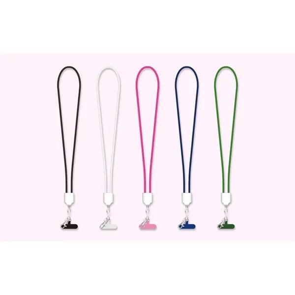 4 in 1 Crossbody Lanyard with Charge Cable