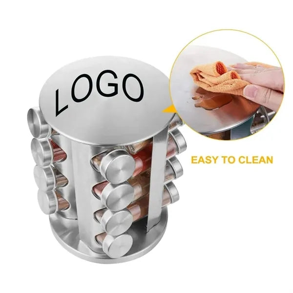 Rotating Tabletop Spice Rack