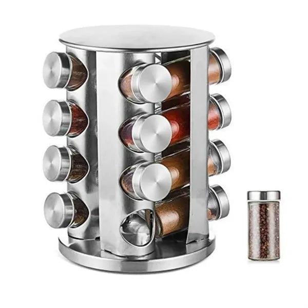 Rotating Tabletop Spice Rack