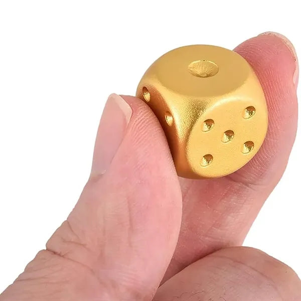 5 Pcs Dice Game Set w/ Metal Container