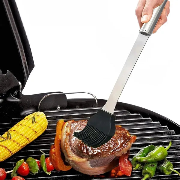 Stainless Steel BBQ Grill Tool Kit with Carrying Bag 20pcs