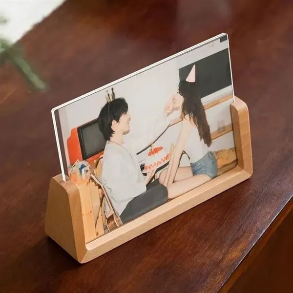 6 Inch Photo Frame Display Wood Stand