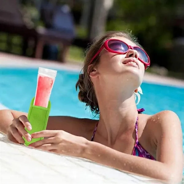 Ice Pop Insulator Freezer Popsicle Holder Sleeves