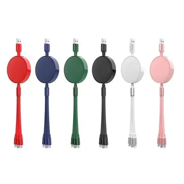 3 in 1 Retractable Fast Charger Cable