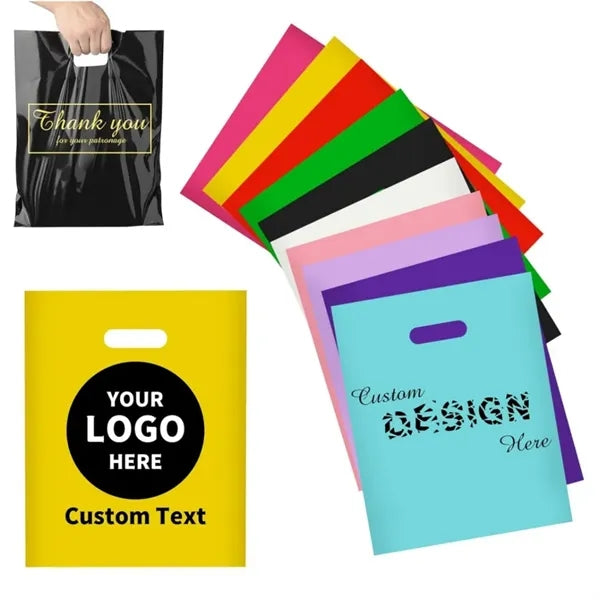 Multi Sizes of PE Gift Bags for Stores,Party Events