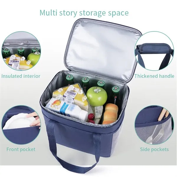 Insulated Cooler Lunch Tote Bag
