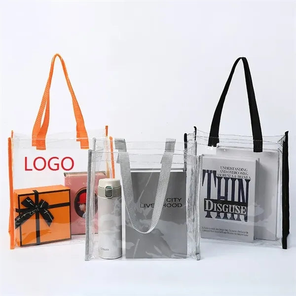 Clear PVC Tote Bag