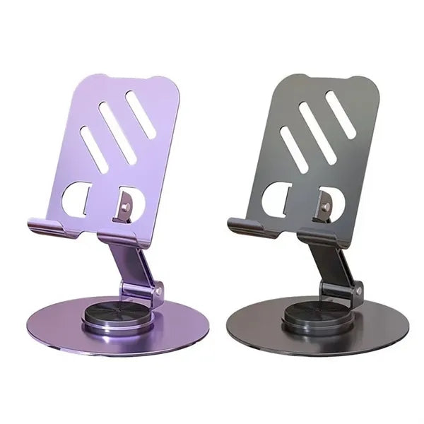 Adjustable Phone Stand Rotating Metal Desktop Holder
