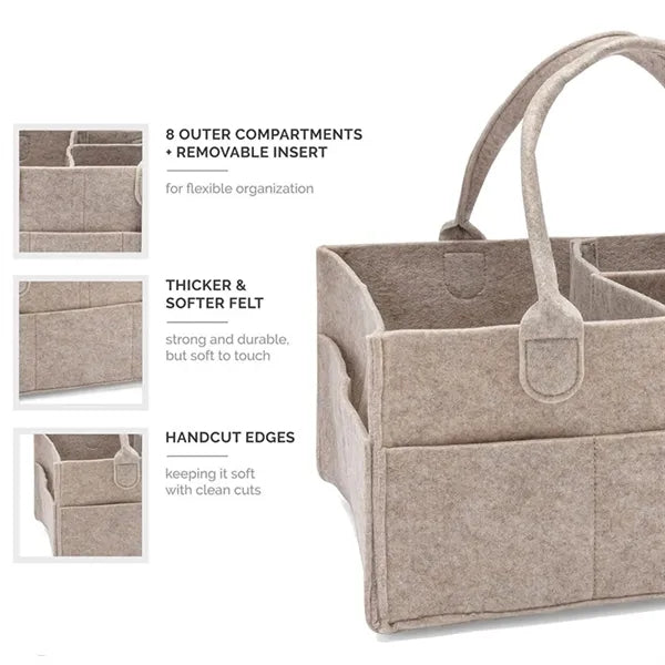 Felt Organizer Bag for Home Hospital with LOGO Customization