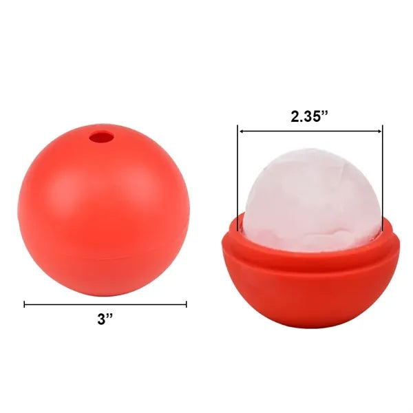 Single Ice Ball Mold Silicone Whiskey Ice Cube Tray