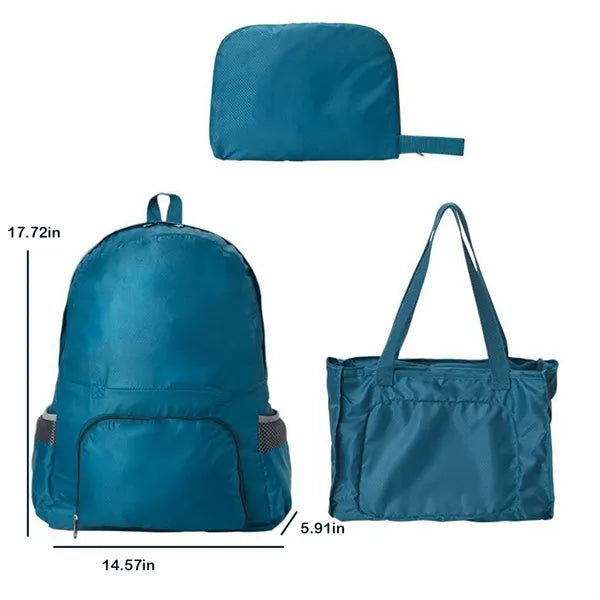 Foldable Waterproof Backpack, Suitable for Travel Camping
