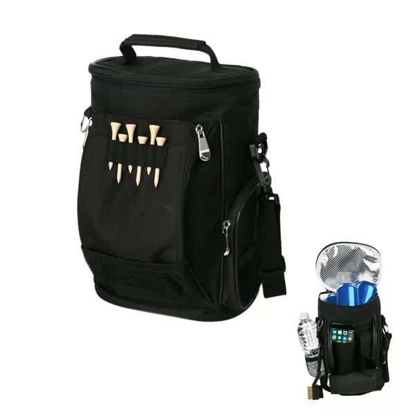 Golf Bag Cooler and Accessory Box