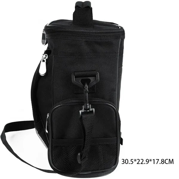Golf Bag Cooler and Accessory Box