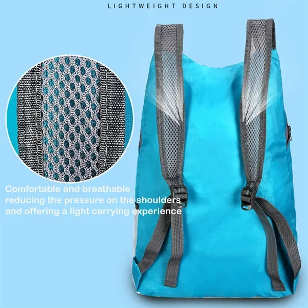 Lightweight Backpack Foldable Suitable for Camping Travel
