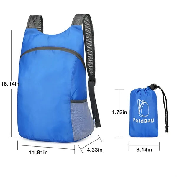 Lightweight Backpack Foldable Suitable for Camping Travel