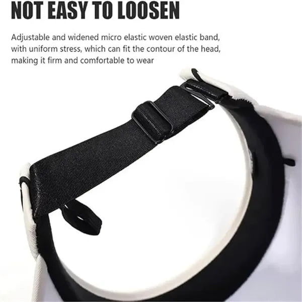 Summer Large Brim Visor Foldable Outdoor Sun hat