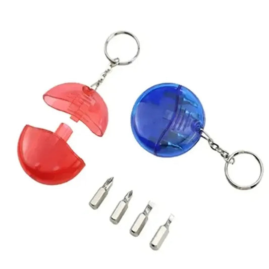 Multi Function Tool Kit Screwdriver Keychain
