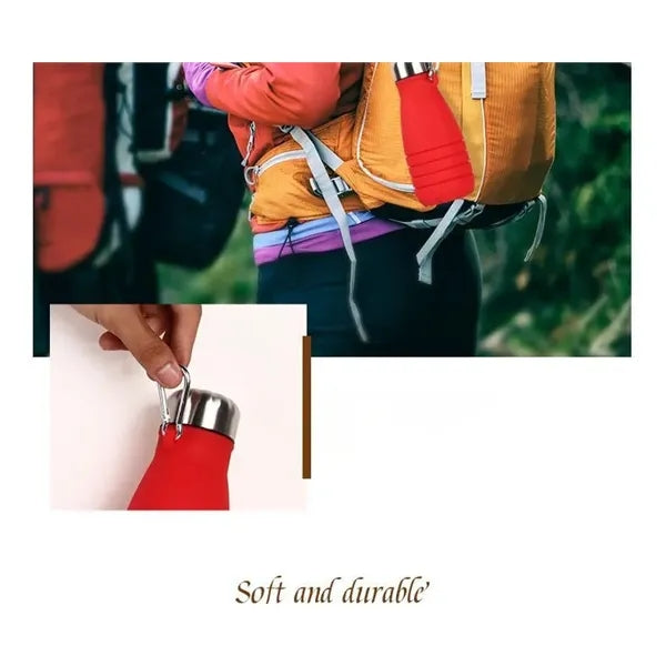 Portable & Eco-Friendly Collapsible Silicone Water Bottle