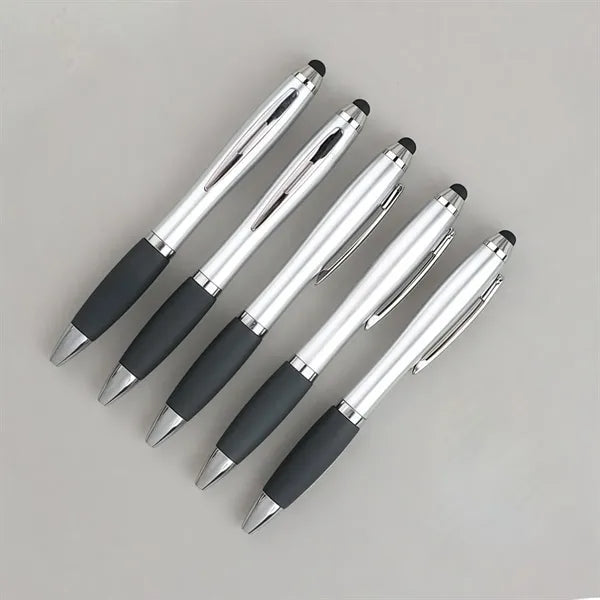 Retractable Ballpoint Pen with Stylus tip for Touch Screens