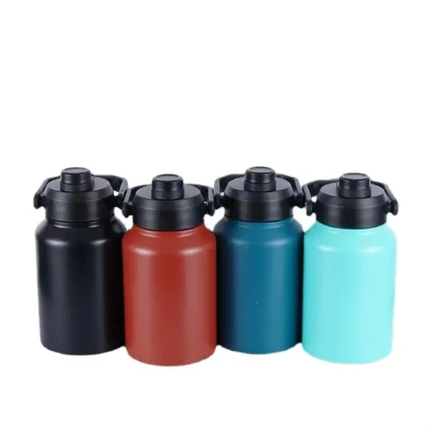 64oz Vacuum Insulated Water Bottle Half Gallon Jug W/ Handle