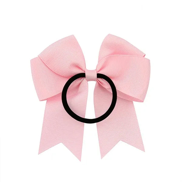 4.5 inch Large Cheerleader Elastic Hair Tie Bands
