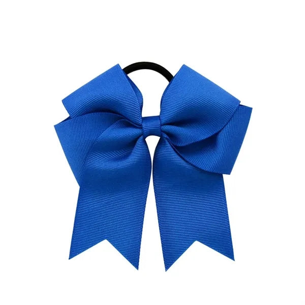 4.5 inch Large Cheerleader Elastic Hair Tie Bands