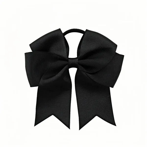4.5 inch Large Cheerleader Elastic Hair Tie Bands