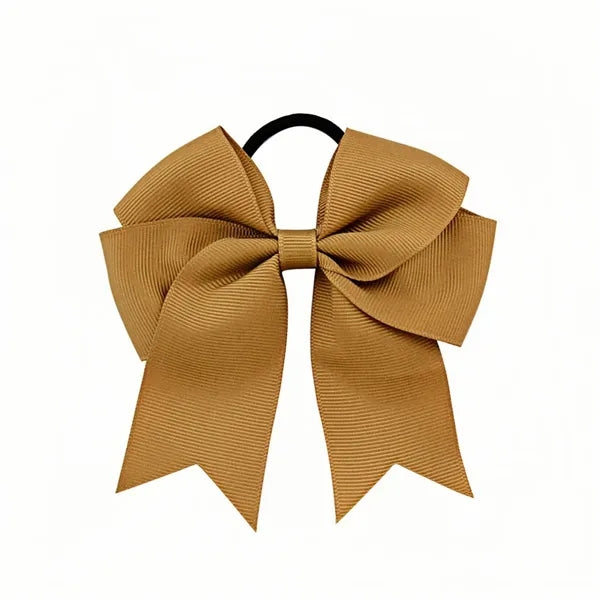 4.5 inch Large Cheerleader Elastic Hair Tie Bands