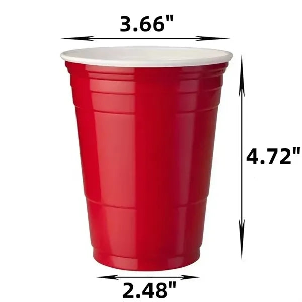 16oz Disposable Plastic Stadium Cup